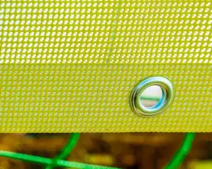 fairgoal torverkleinerung einfarbig gelb detail mesh edelstahl oese 1200x960 lüttje kicker