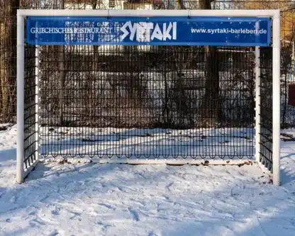 fairgoal mini individuell blau frontal lüttje kicker
